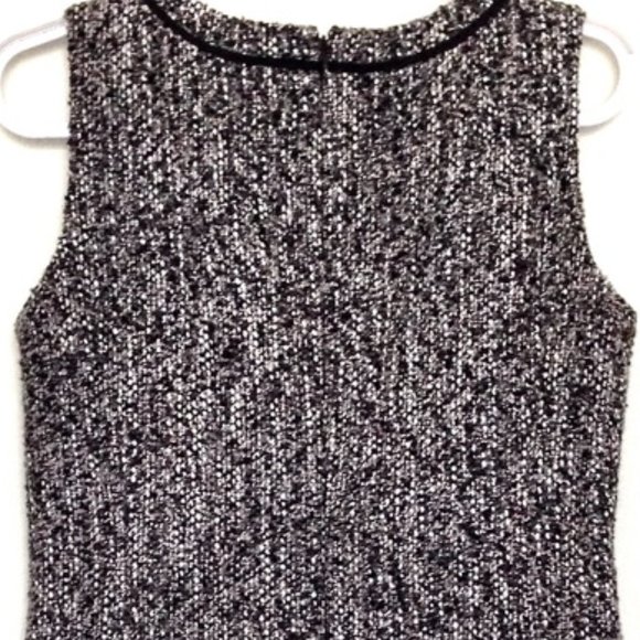 TALBOTS-Textured Wool Blend Jumper Dress - Picture 5 of 10